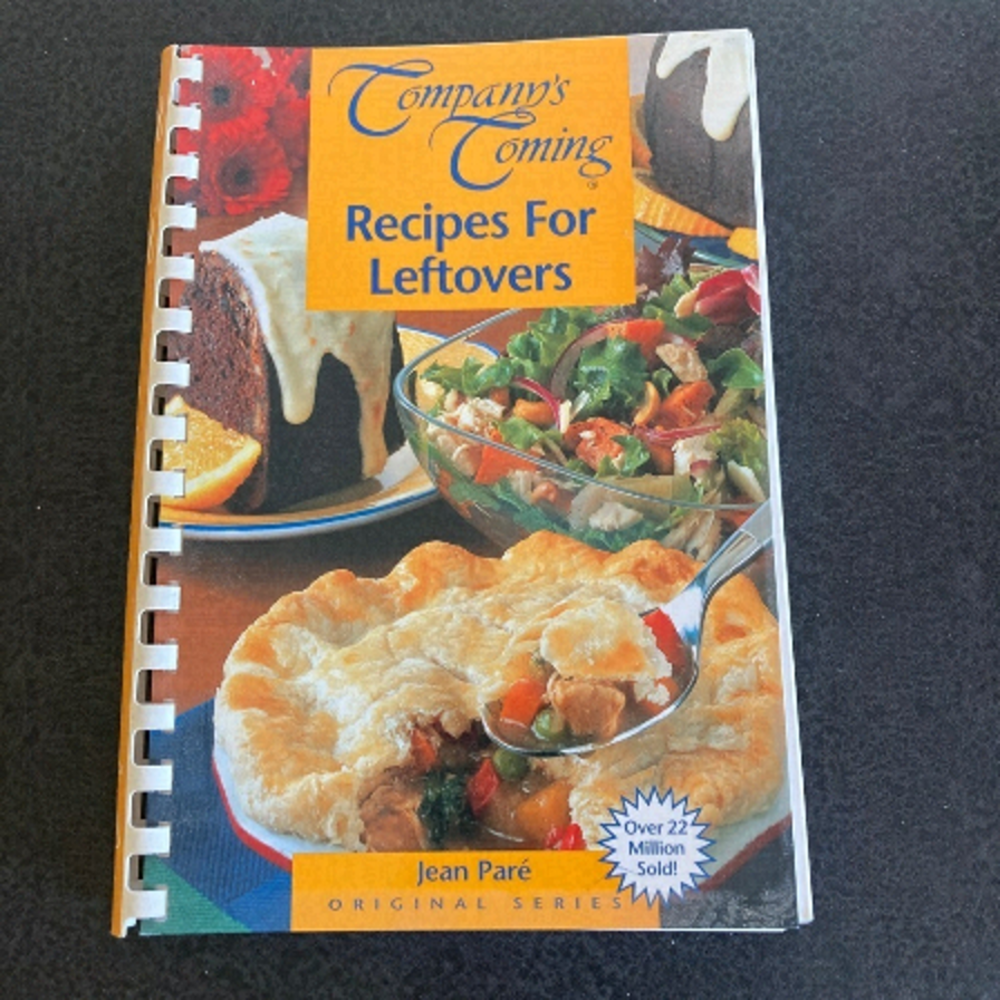 Jean Pare Company's Coming Cookbook Recipes For Leftovers Recipes